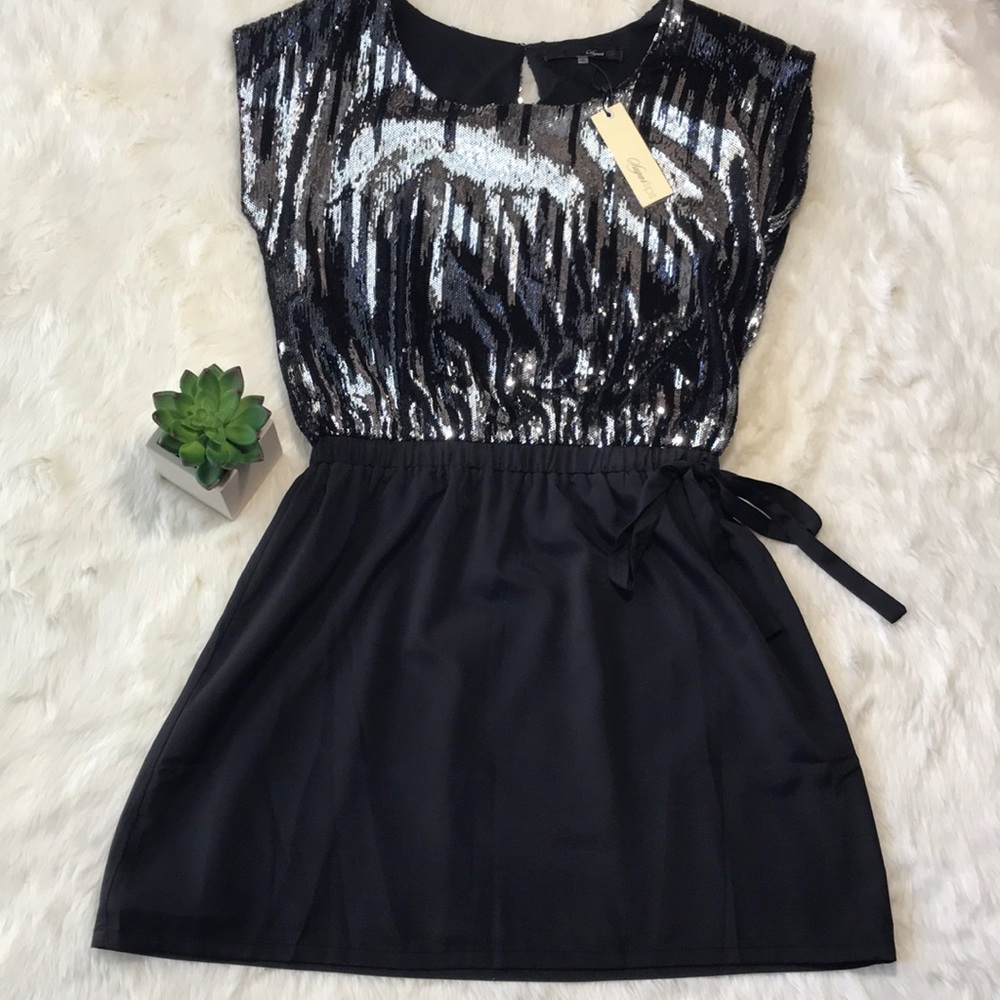 💕Sugar Lips Sequin Party Mini Dress 👗 💕🌸